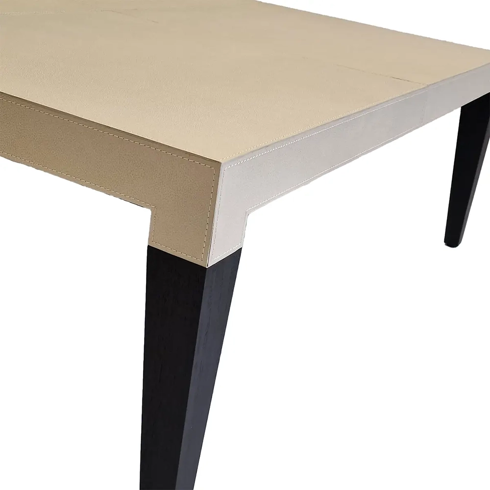 classic coffee table pumice leather 2 1