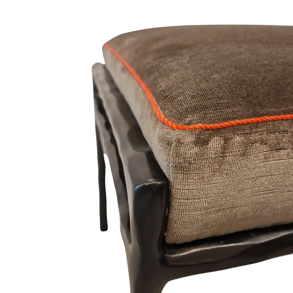 amazing designer bronze forged stool nera
