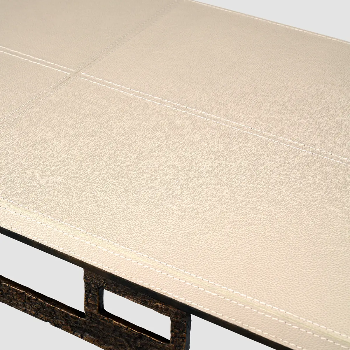 details wode console bronze dorato pumice leather
