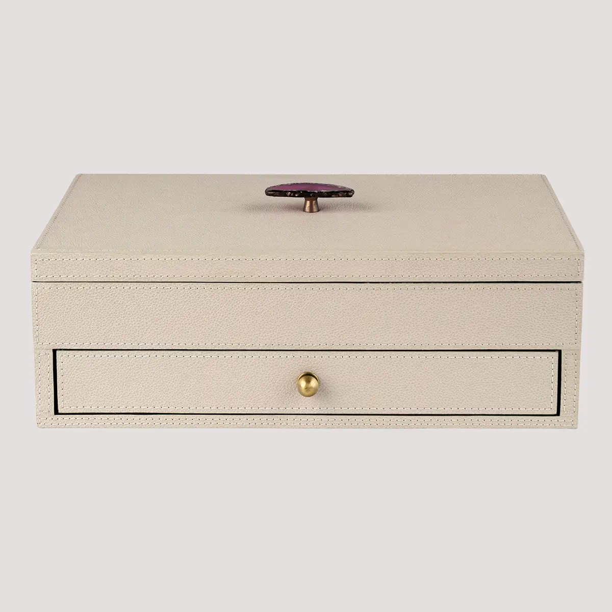 treasure box pumice leather