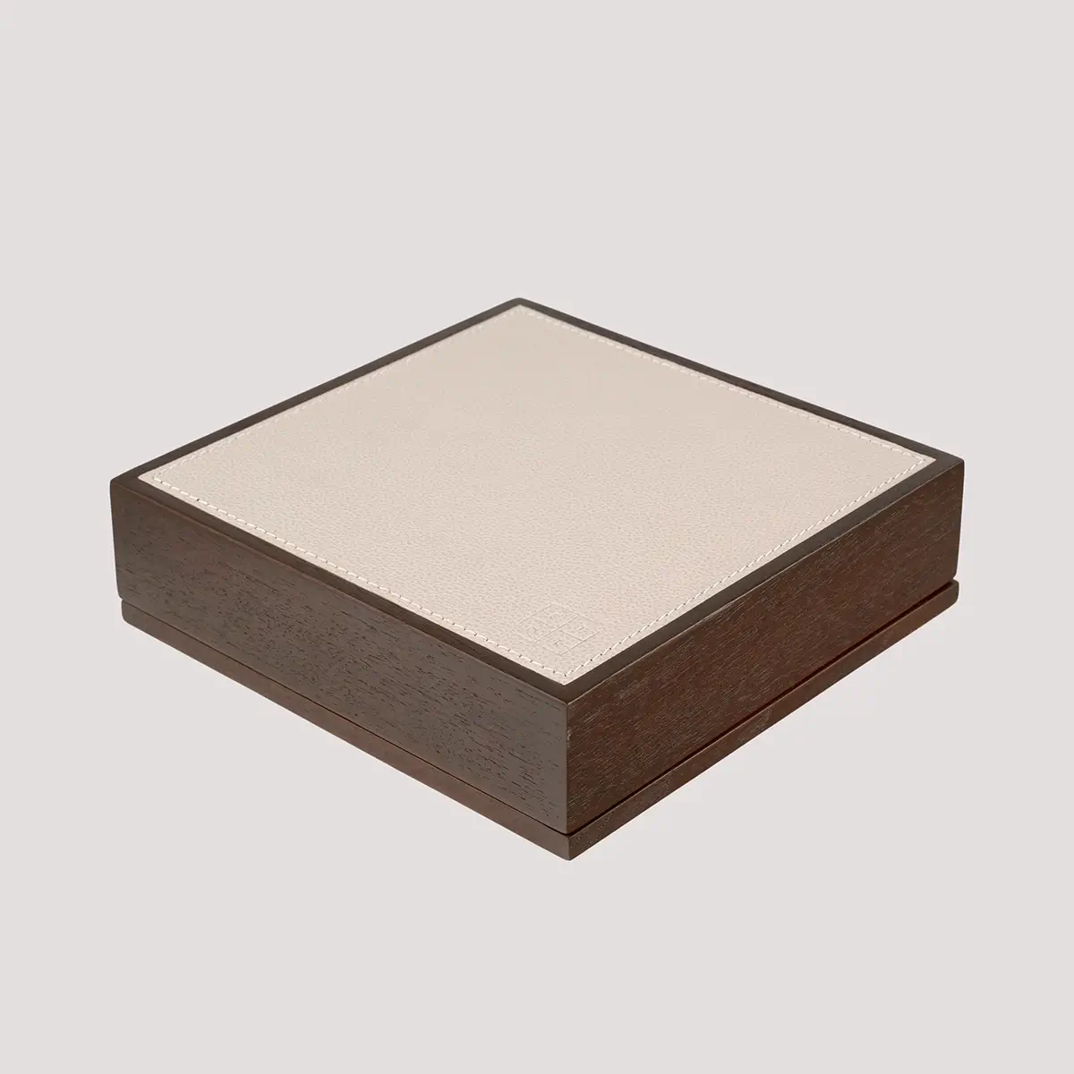 tic tac toe box pumice leather